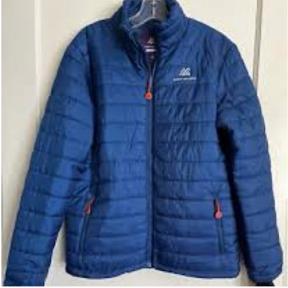 Men's Blue Winter Polar Parka - Picture 4 of 5
